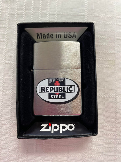 Republic Steel Zippo Lighter