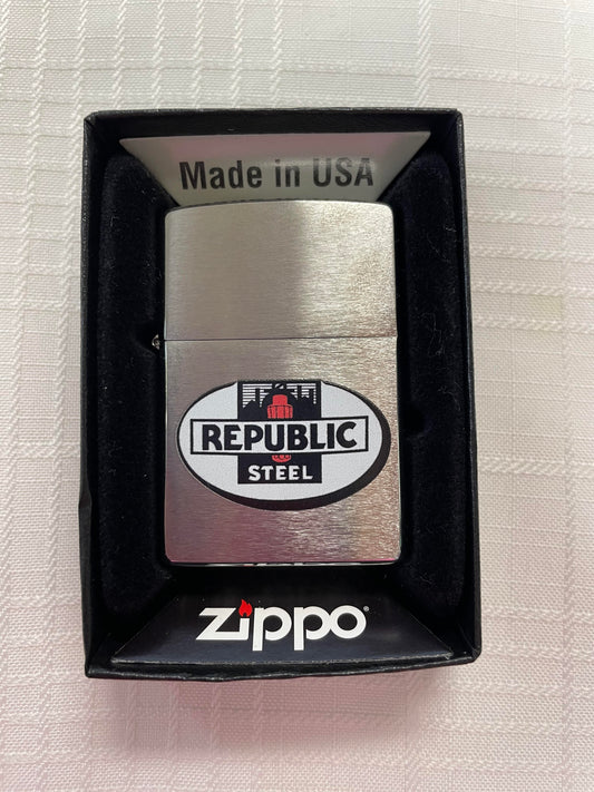 Republic Steel Zippo Lighter