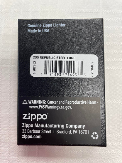 Republic Steel Zippo Lighter